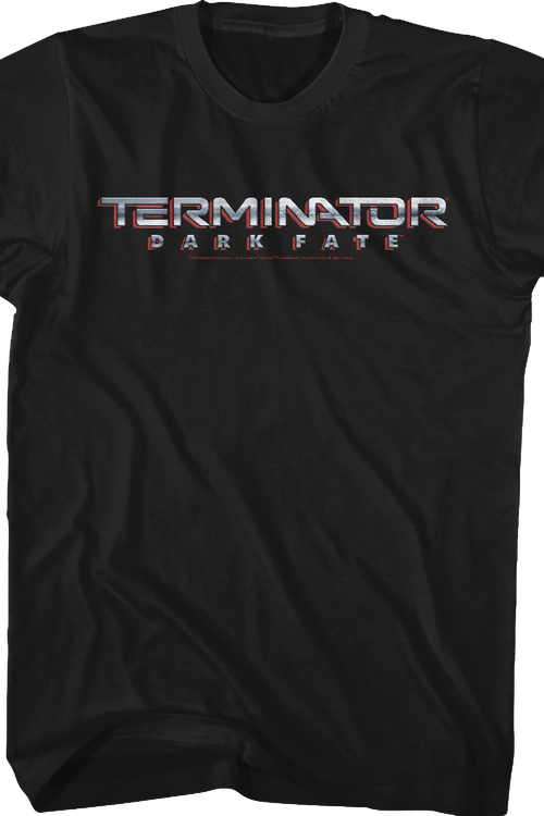 Movie Logo Terminator Dark Fate T-Shirtmain product image