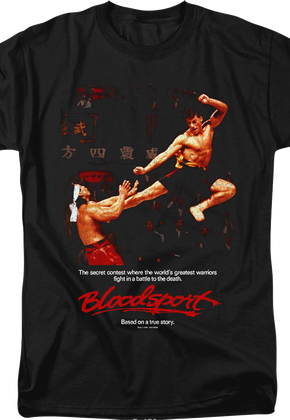 Movie Poster Bloodsport T-Shirt