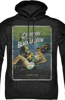 Movie Poster Creature From The Black Lagoon Hoodie