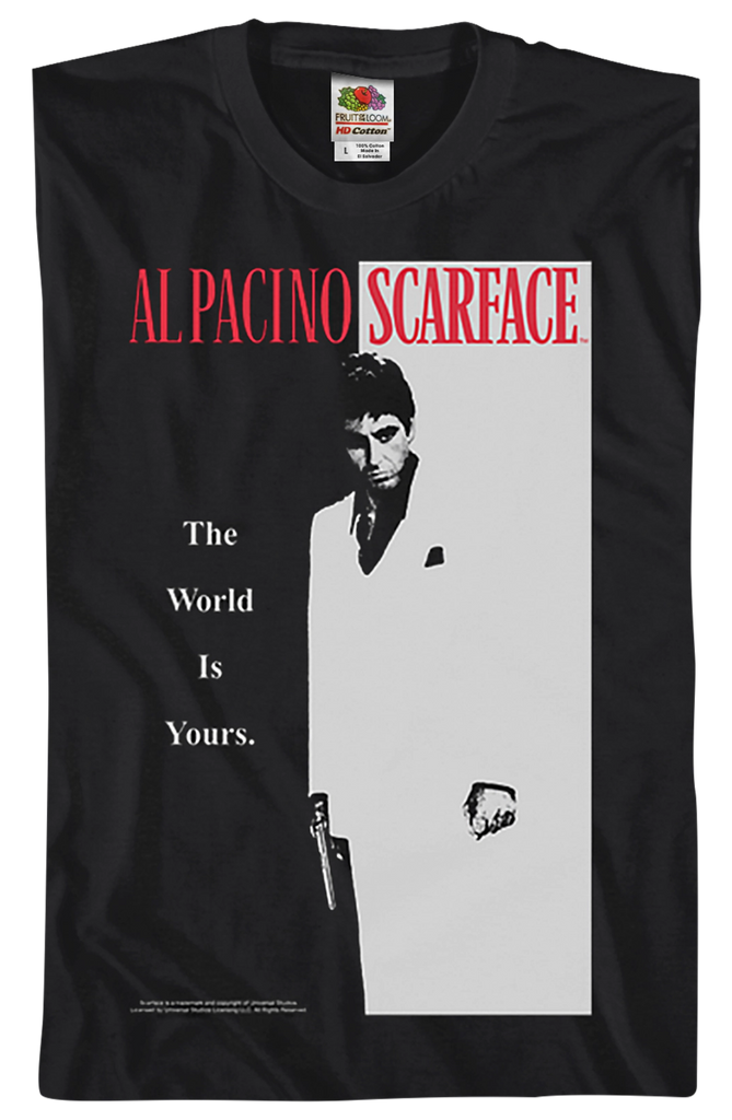 Movie Poster Scarface T-Shirt Men's