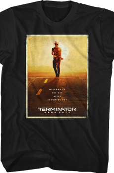 Movie Poster Terminator Dark Fate T-Shirt
