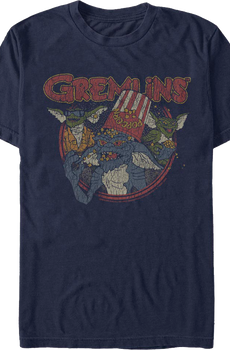 Movie Theater Popcorn Gremlins T-Shirt
