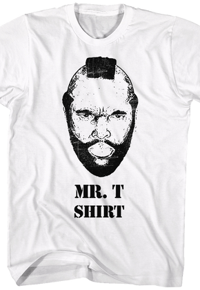 Black and White Mr. T Shirt