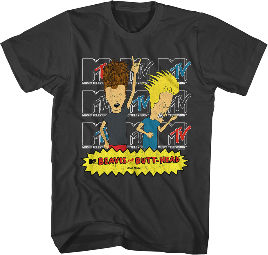 MTV Logos Beavis and Butt-Head T-Shirt