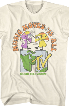 Music Moves Us All MTV Shirt