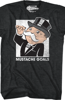 Mustache Goals Monopoly T-Shirt