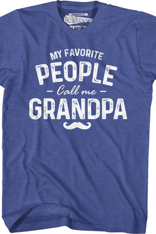 My Favorite People Call Me Grandpa T-Shirtmain product image