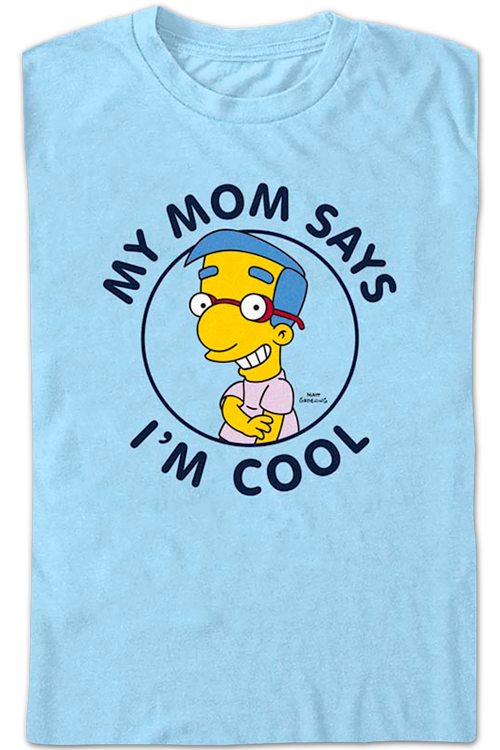 My Mom Says I'm Cool Simpsons T-Shirtmain product image