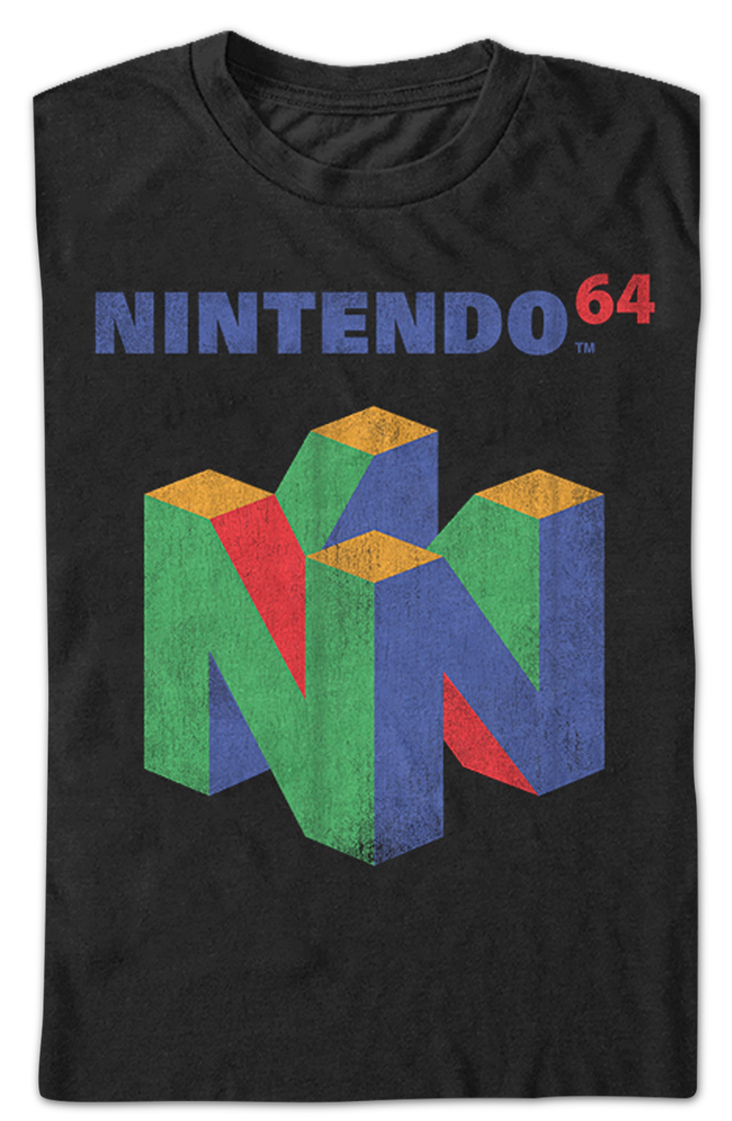 N64 Logo Nintendo T Shirt