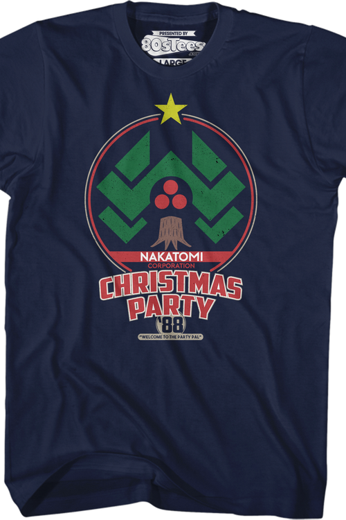 Nakatomi Christmas Party Die Hard T-Shirtmain product image