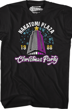 Nakatomi Plaza 1988 Christmas Party T-Shirt