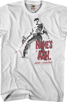 Name's Ash Army of Darkness T-Shirt