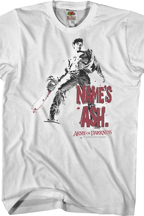Name's Ash Army of Darkness T-Shirtmain product image