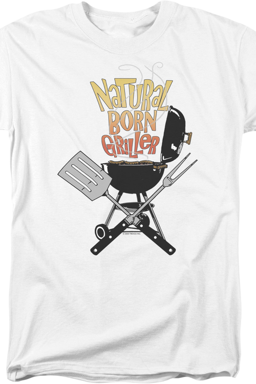 Natural Born Griller Father's Day T-Shirtmain product image