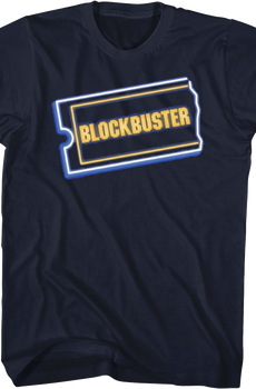 Navy Blue Logo Blockbuster T-Shirt