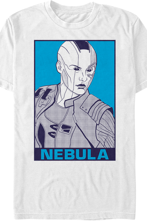 Nebula Pop Art Avengers Endgame T-Shirtmain product image