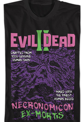 Necronomicon Ex-Mortis Evil Dead II T-Shirt