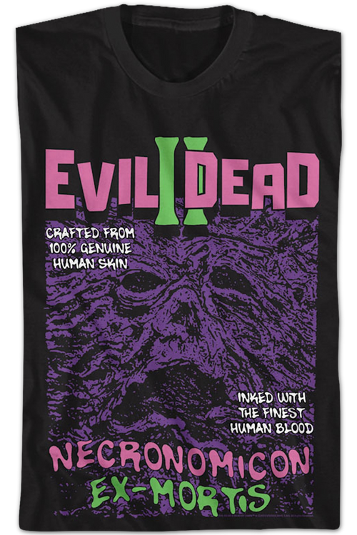Necronomicon Ex-Mortis Evil Dead II T-Shirtmain product image