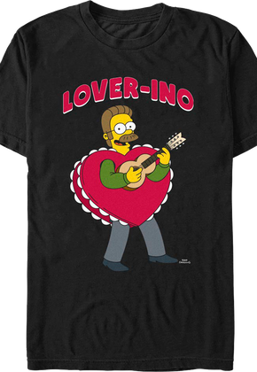 Ned Flanders Lover-ino Simpsons T-Shirt