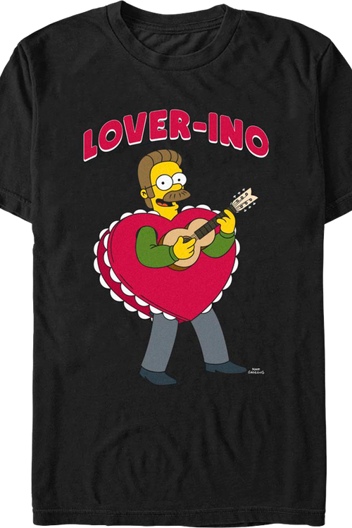Ned Flanders Lover-ino Simpsons T-Shirtmain product image