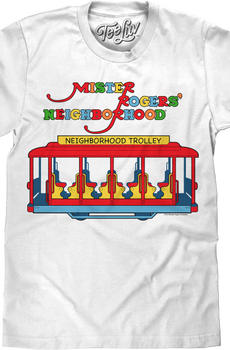 Neighborhood Trolley Mr. Rogers T-Shirt