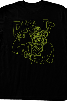 Neon Dig It Macho Man Randy Savage T-Shirt