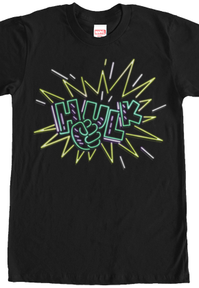 Neon Hulk Smash T-Shirt