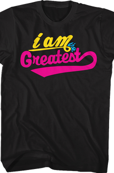 Neon I Am The Greatest Muhammad Ali T-Shirt