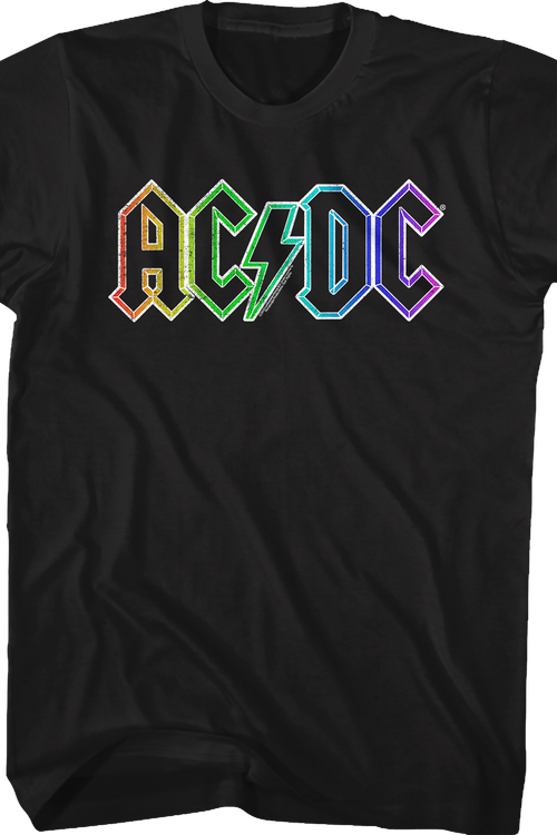 Neon Logo ACDC Shirtmain product image