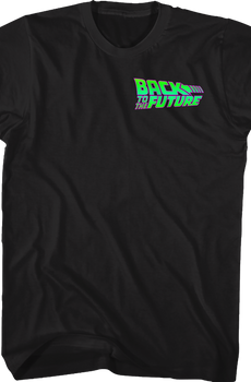Neon Logo Back To The Future T-Shirt