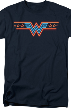 Neon Logo Wonder Woman T-Shirt