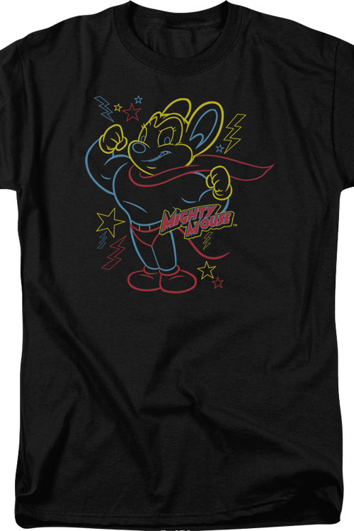 Neon Mighty Mouse T-Shirtmain product image