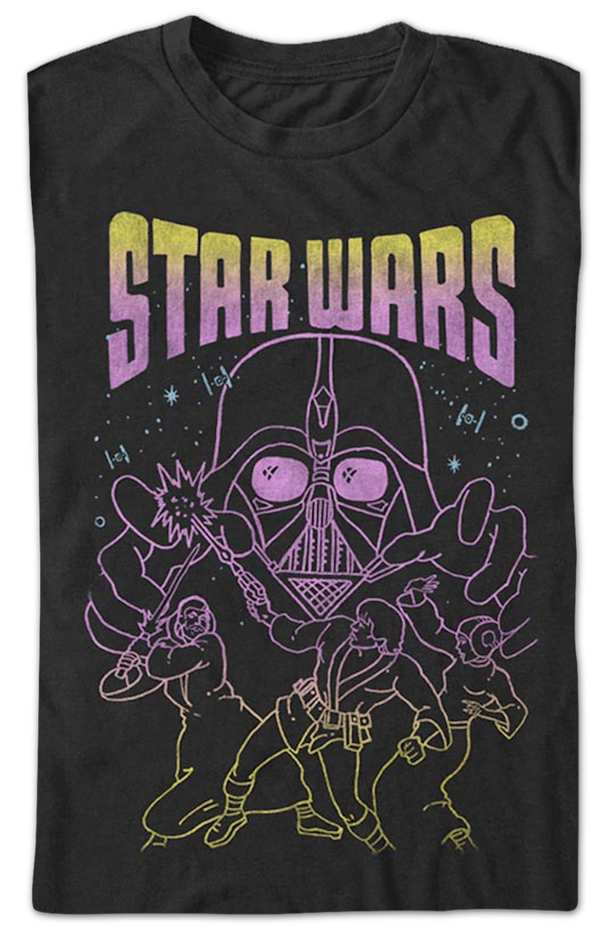 T-shirt Next Star Wars Garçon 9 Ans - Noir - Coton - Manches Courtes - Excellent état