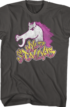 Neon Wyld Stallyns Bill and Ted's Excellent Adventure T-Shirt