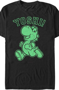 Neon Yoshi Super Mario Bros. T-Shirt