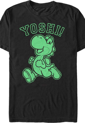 Neon Yoshi Super Mario Bros. T-Shirt