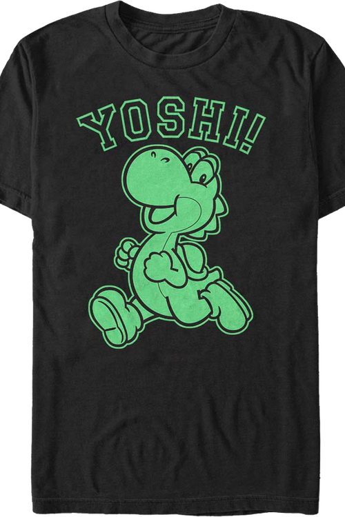 Neon Yoshi Super Mario Bros. T-Shirtmain product image
