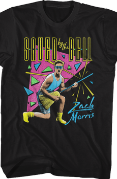 Neon Zack Morris Saved By The Bell T-Shirt