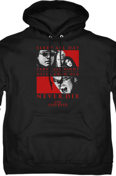 Never Die Lost Boys Hoodie