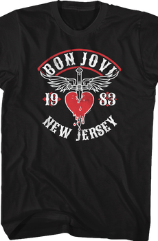 New Jersey 1983 Bon Jovi T-Shirt