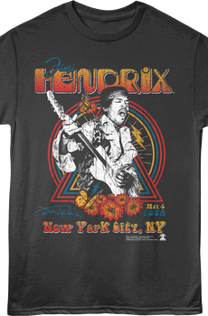 New York 1970 Jimi Hendrix T-Shirt