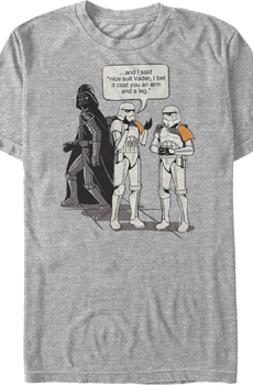 Nice Suit Vader Star Wars T-Shirt