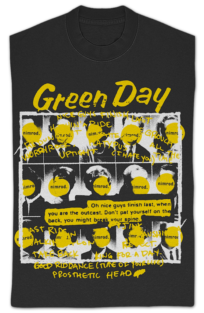 Green day t shirt sales uk