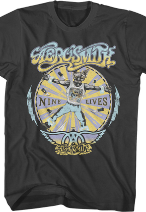 Nine Lives Aerosmith T-Shirt