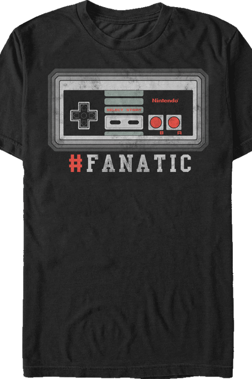 Nintendo Controller Fanatic T-Shirtmain product image