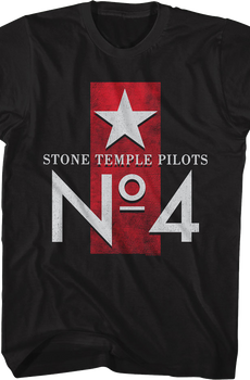 No. 4 Star Stone Temple Pilots T-Shirt