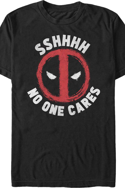 No One Cares Deadpool T-Shirtmain product image