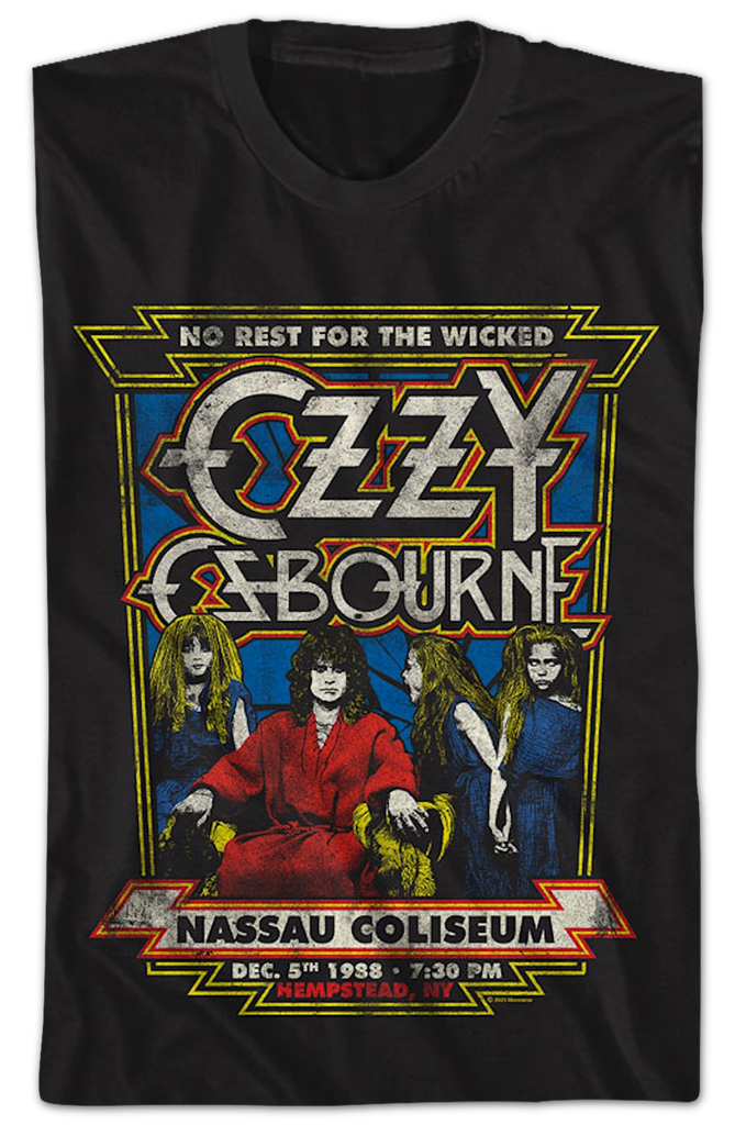 No Rest For The Wicked Ozzy Osbourne T-Shirt