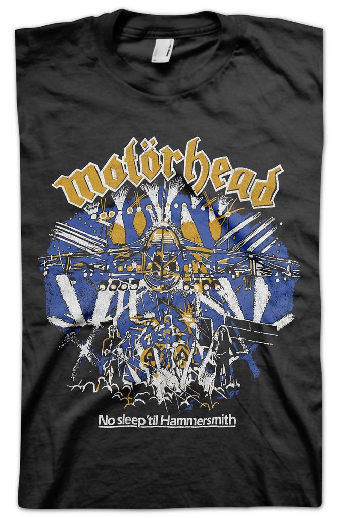 Motörhead Hammersmith Short Sharp Pain Uomo T-Shirt Cachi Regular