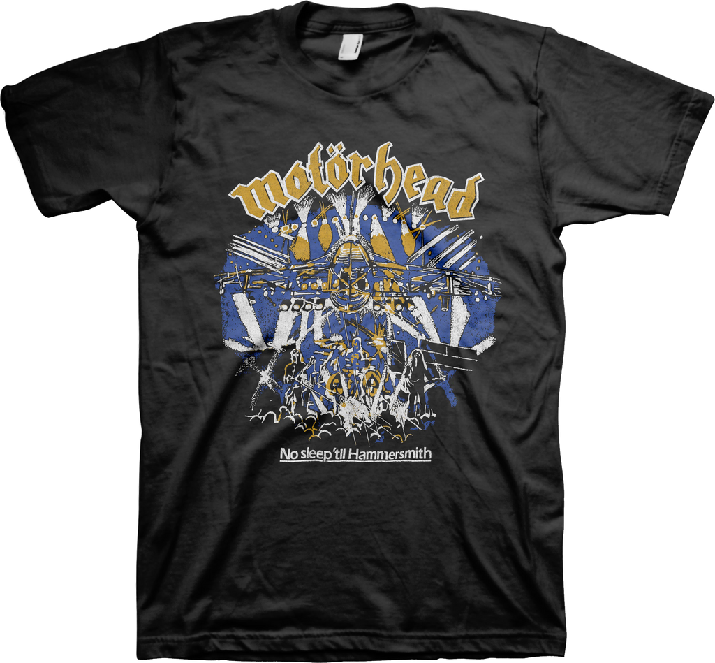 Motorhead Overkill Album Cover T-Shirt – Black, Short Sleeve, S To XXL, UK Made